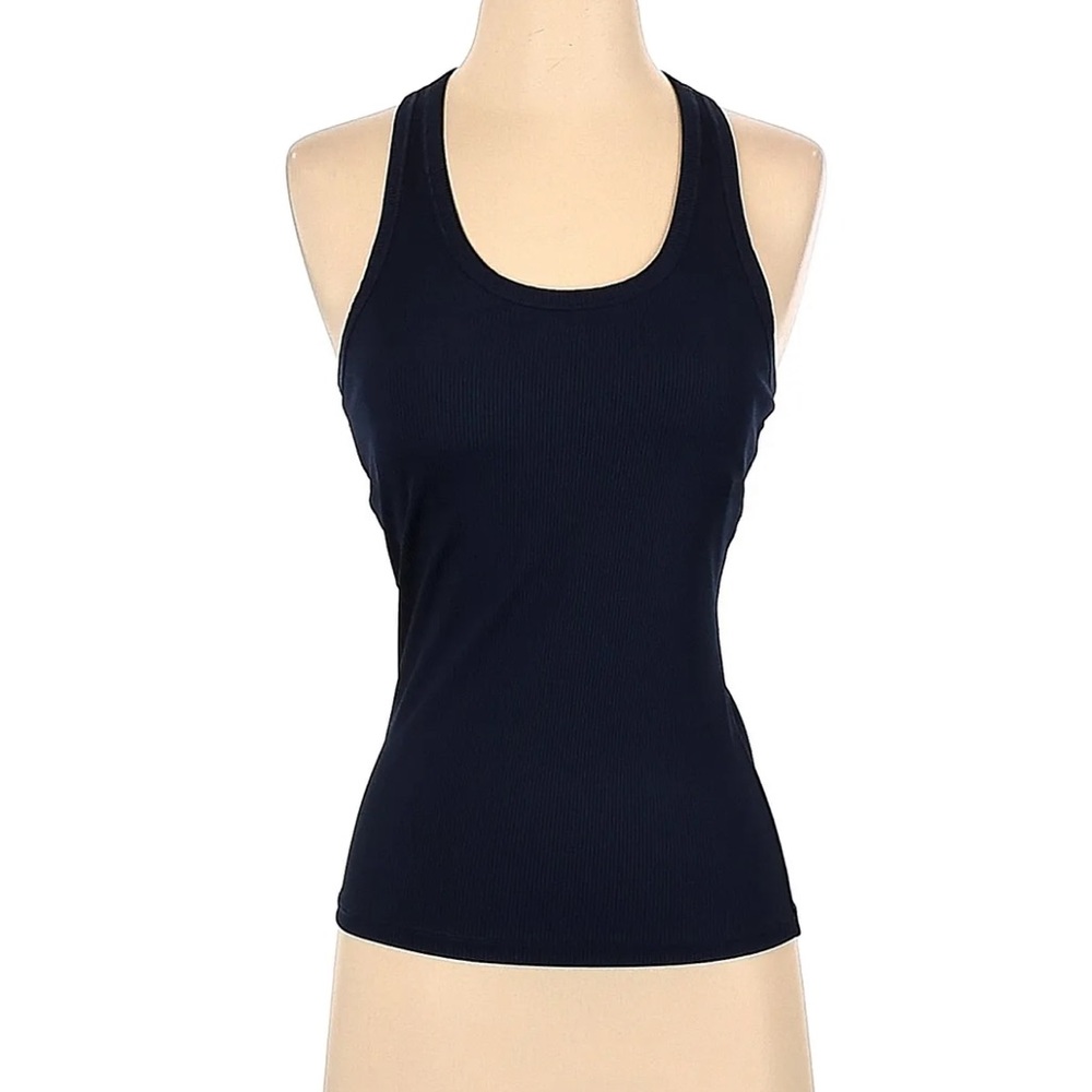 Noli Yoga Tank Top Women's Size S Blue Athletic Workout Fitness Activewear